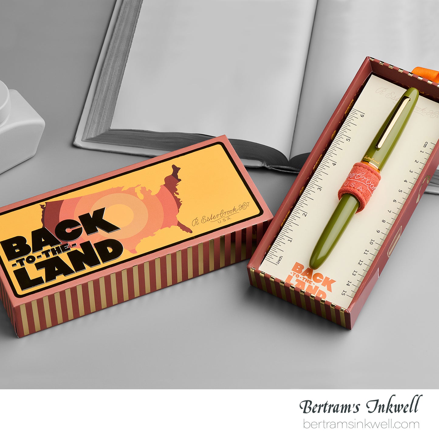 Esterbrook Estie Back To The Lands Quirky Leaf Button-Piston Fountain Pen