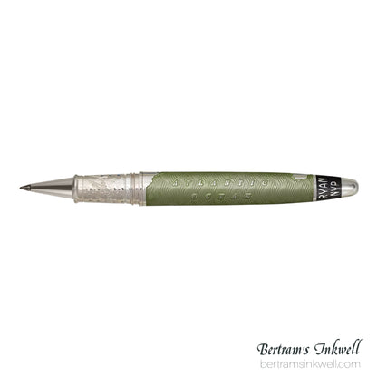 David Oscarson Spirit of St. Louis Rollerball - Charles Lindbergh Sea Green