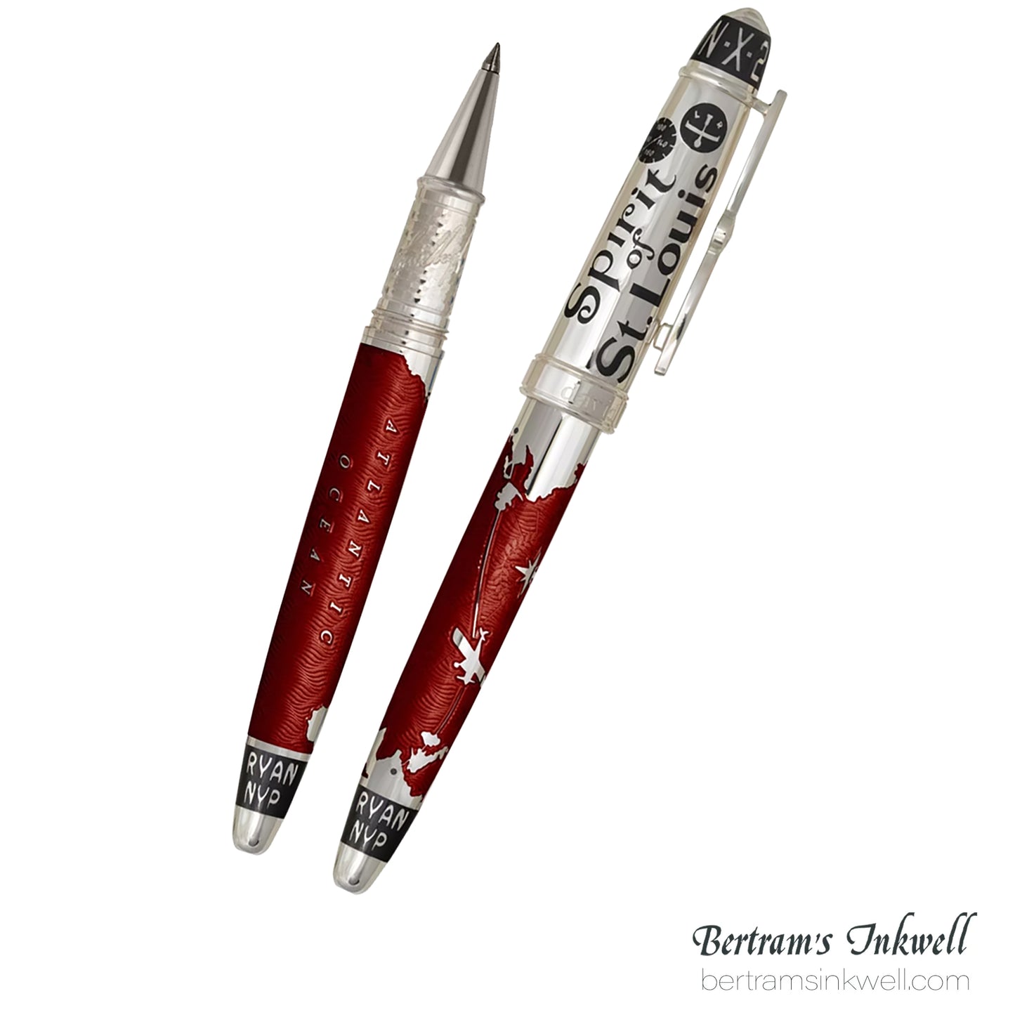 David Oscarson Spirit of St. Louis Rollerball - Charles Lindbergh Sunset