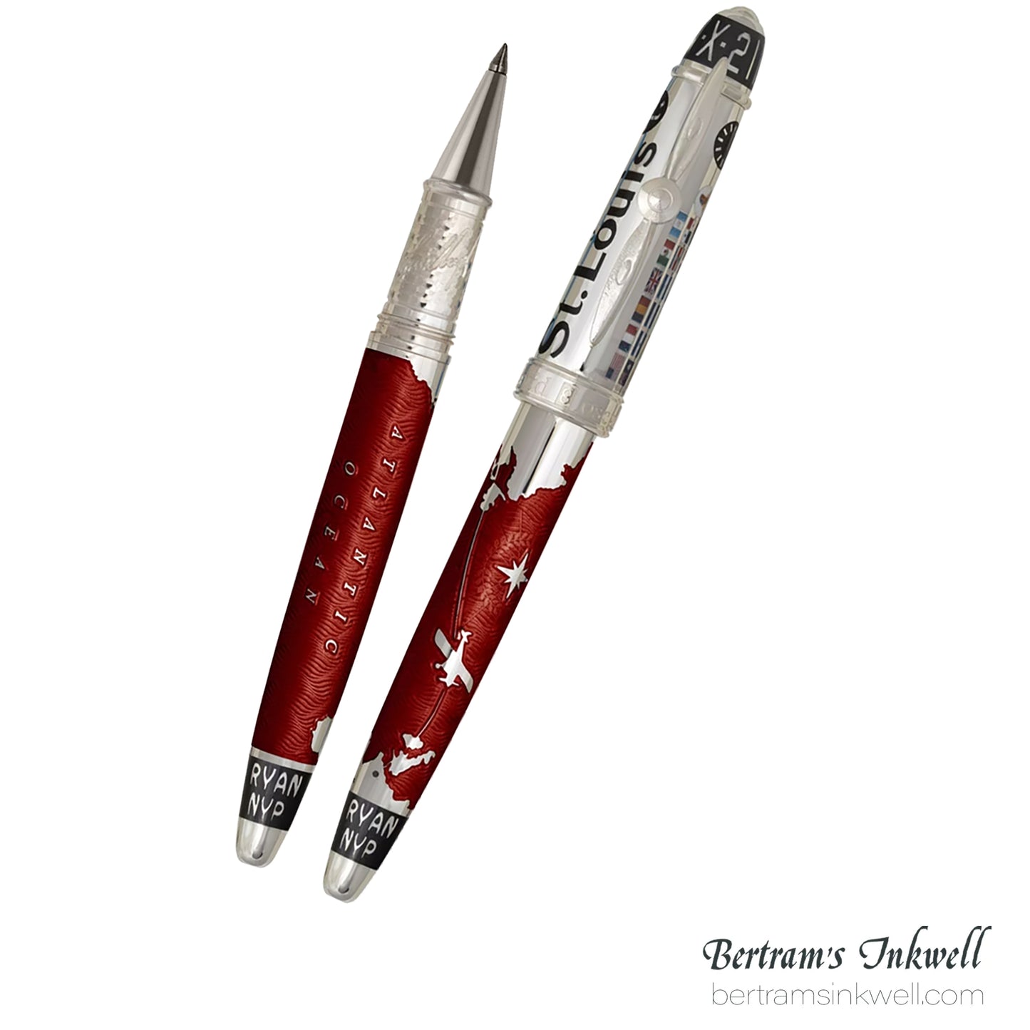 David Oscarson Spirit of St. Louis Rollerball - Charles Lindbergh Sunset