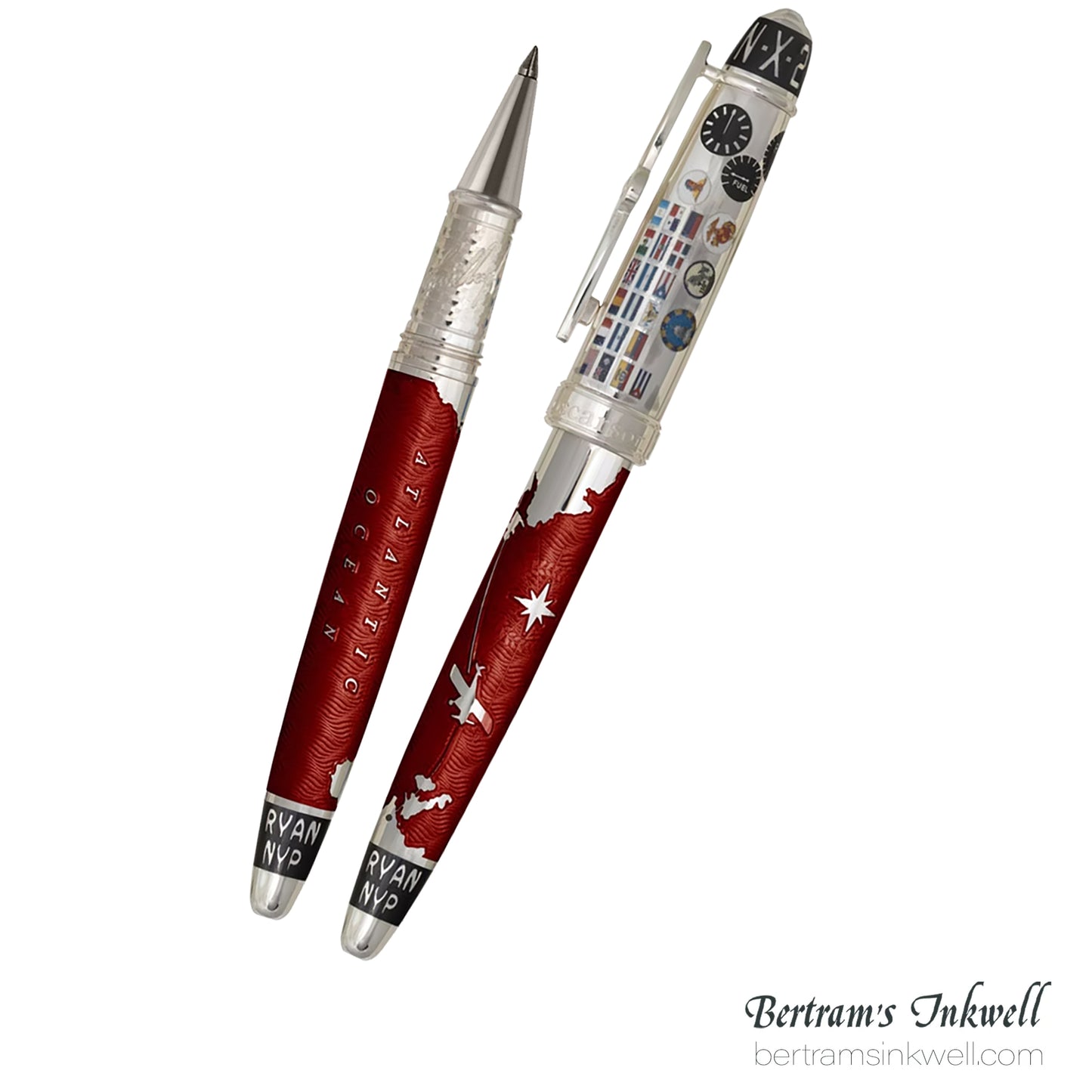 David Oscarson Spirit of St. Louis Rollerball - Charles Lindbergh Sunset