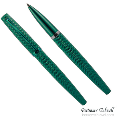 Diplomat Viper Green Guilloche Rollerball