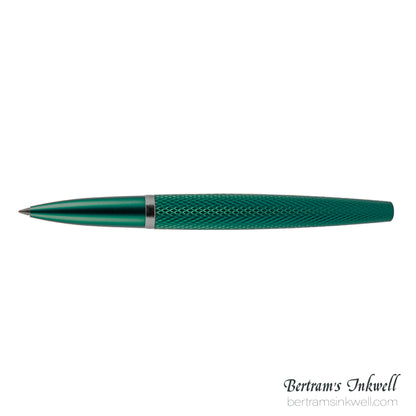 Diplomat Viper Green Guilloche Rollerball