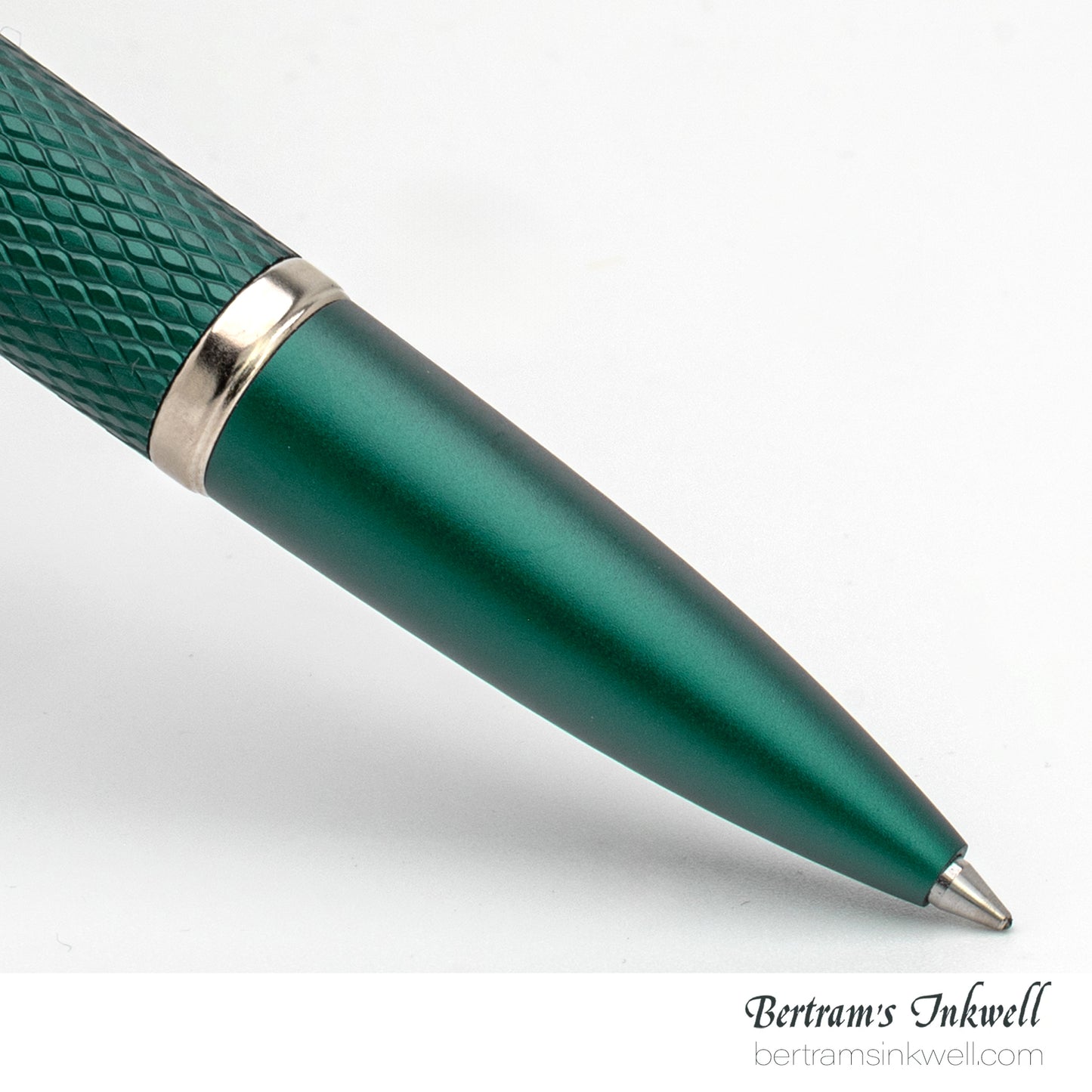 Diplomat Viper Green Guilloche Rollerball