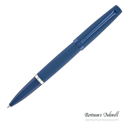 Diplomat Viper Blue Guilloche Rollerball