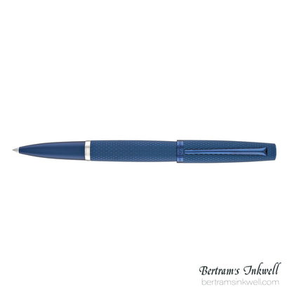 Diplomat Viper Blue Guilloche Rollerball