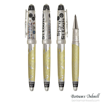 David Oscarson Spirit of St. Louis Rollerball - Charles Lindbergh Sunburst