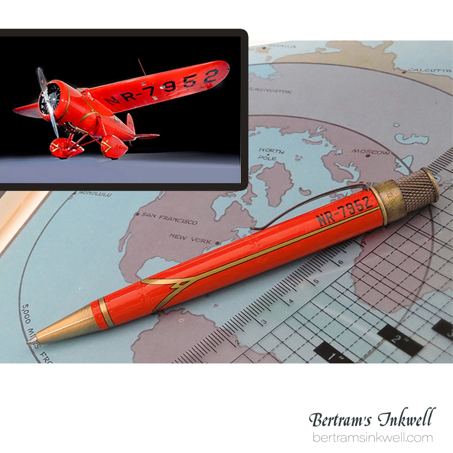 Retro 51 Tornado Smithsonian Vega Retractable Rollerball