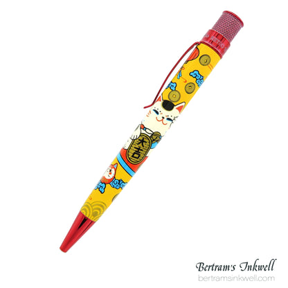 Retro 51 Tornado Popper Lucky Cat Rollerball Pen - Limited Edition