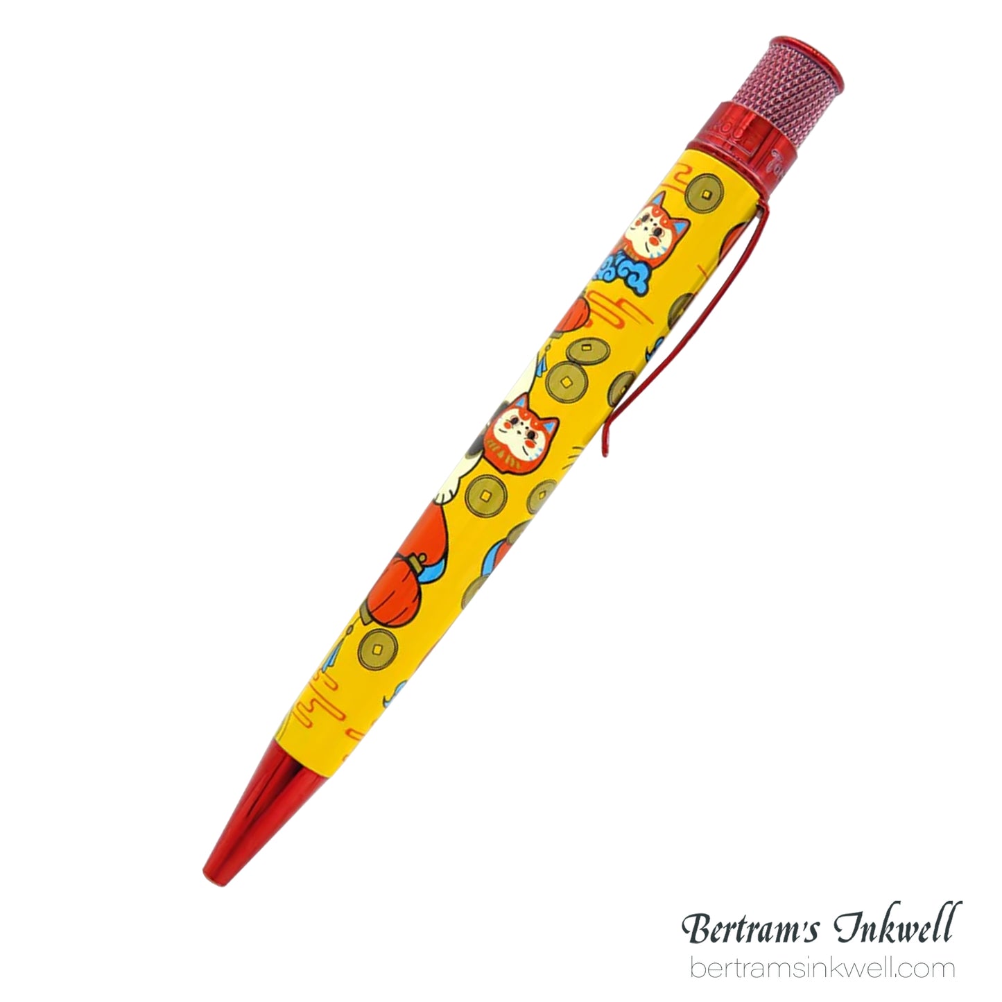 Retro 51 Tornado Popper Lucky Cat Rollerball Pen - Limited Edition