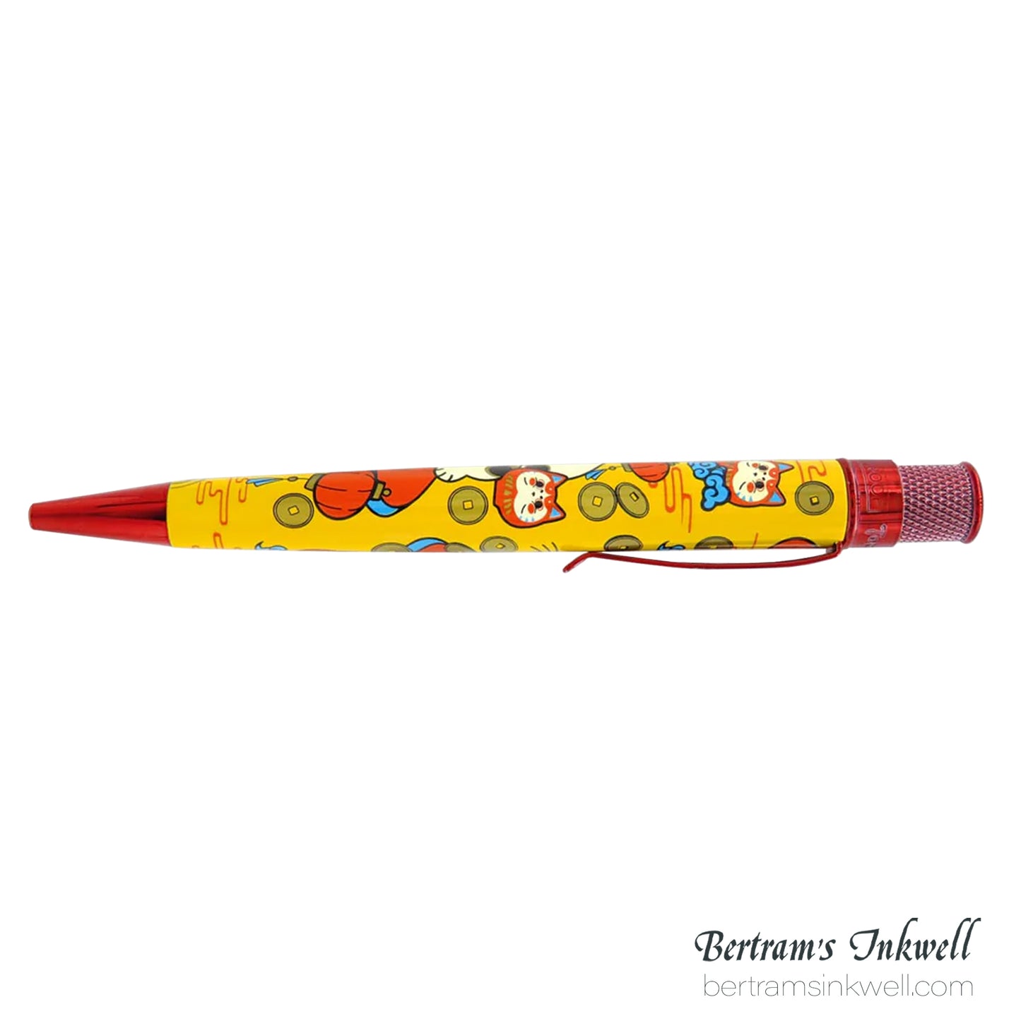 Retro 51 Tornado Popper Lucky Cat Rollerball Pen - Limited Edition