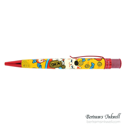 Retro 51 Tornado Popper Lucky Cat Rollerball Pen - Limited Edition