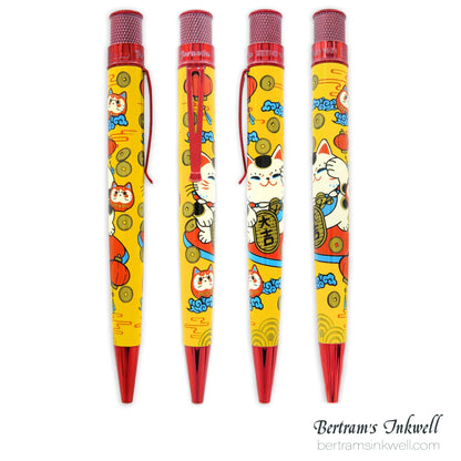 Retro 51 Tornado Popper Lucky Cat Rollerball Pen - Limited Edition