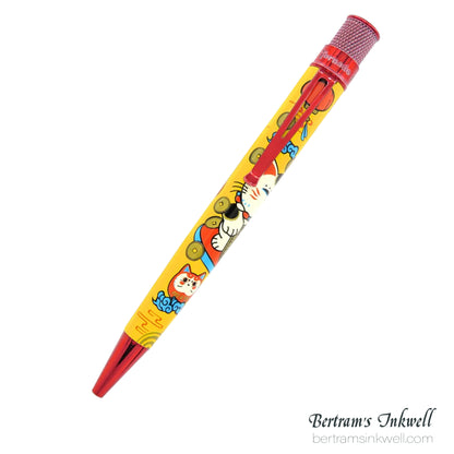 Retro 51 Tornado Popper Lucky Cat Rollerball Pen - Limited Edition