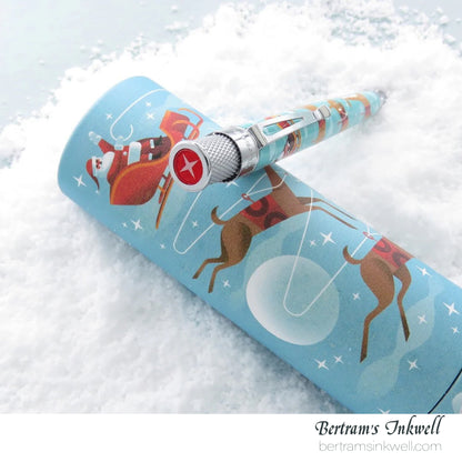 Retro 51 Tornado Popper™ - Merry and White by Invisible Creatures Rollerball Limited Edition