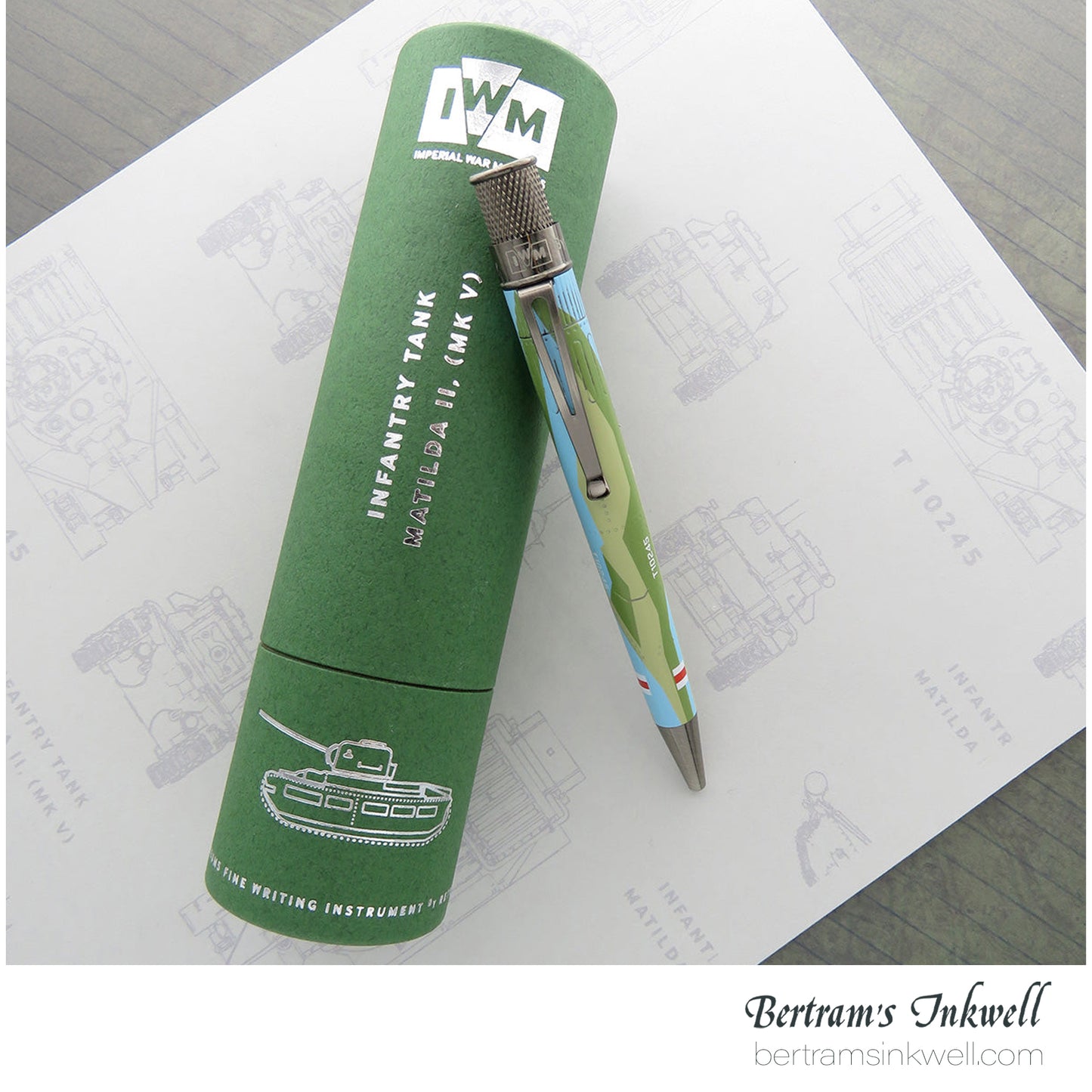 Retro 51 Tornado™ Popper - Imperial War Museum Matilda Tank Rollerball