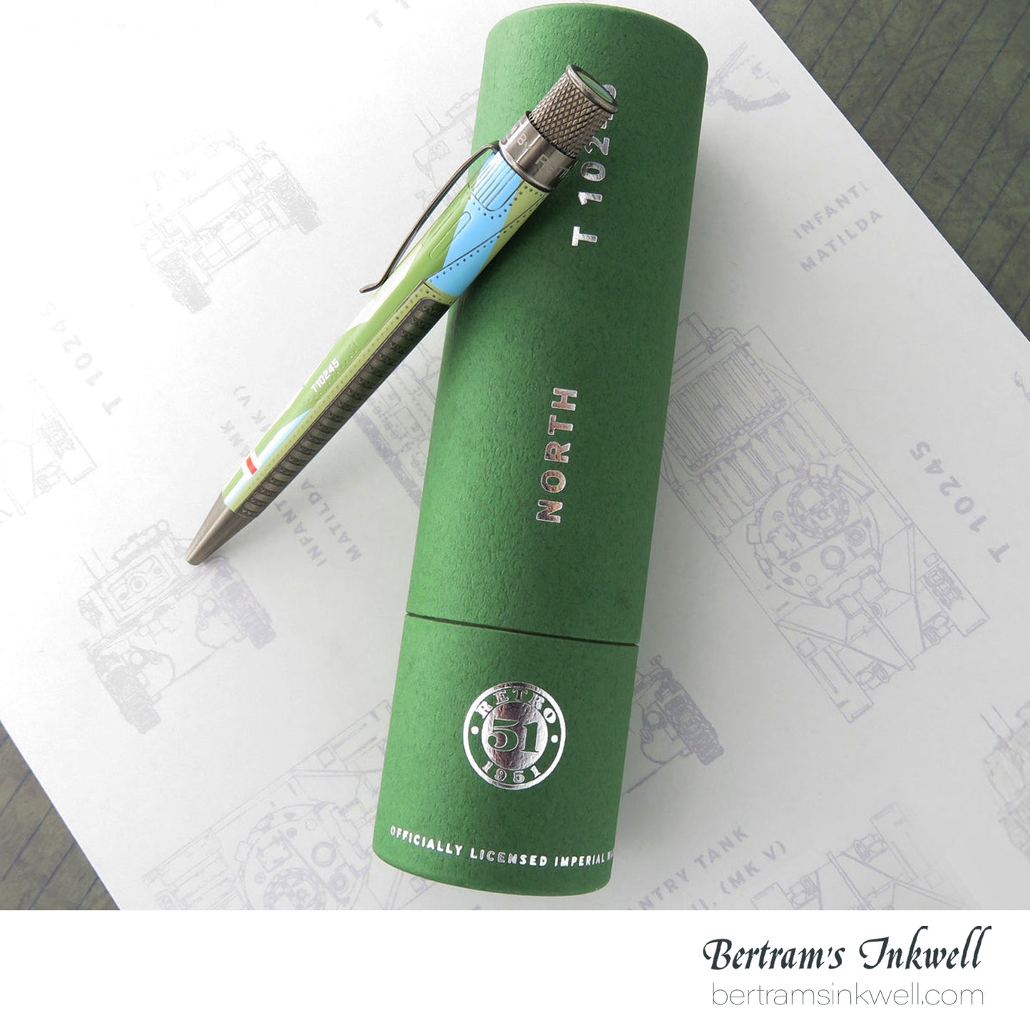 Retro 51 Tornado™ Popper - Imperial War Museum Matilda Tank Rollerball