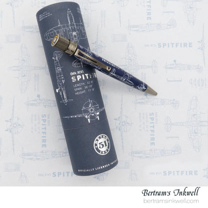 Retro 51 Tornado™ Popper - Imperial War Museum Spitfire Blueprint Rollerball