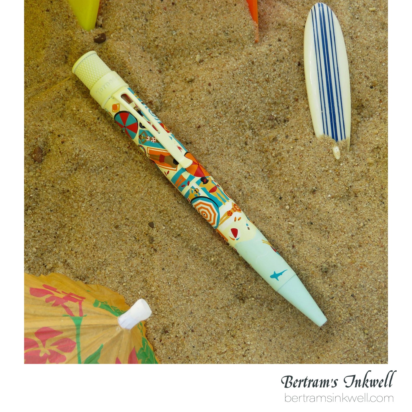 Retro 51 Tornado Popper Beachy Side-Up Retractable Rollerball