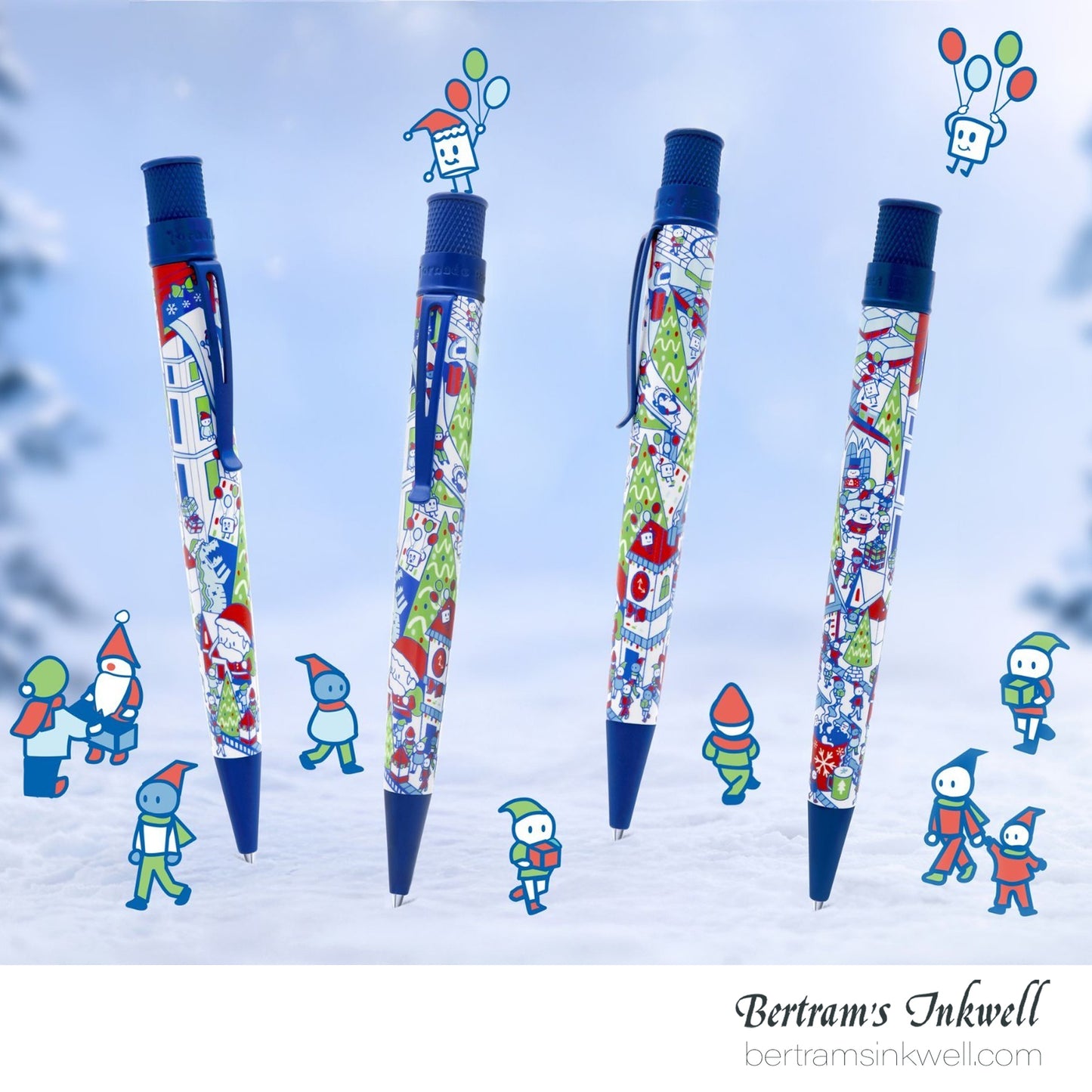 Retro 51 Tornado™ Popper Where is Yeti? A Holiday Tale Limited Edition Rollerball