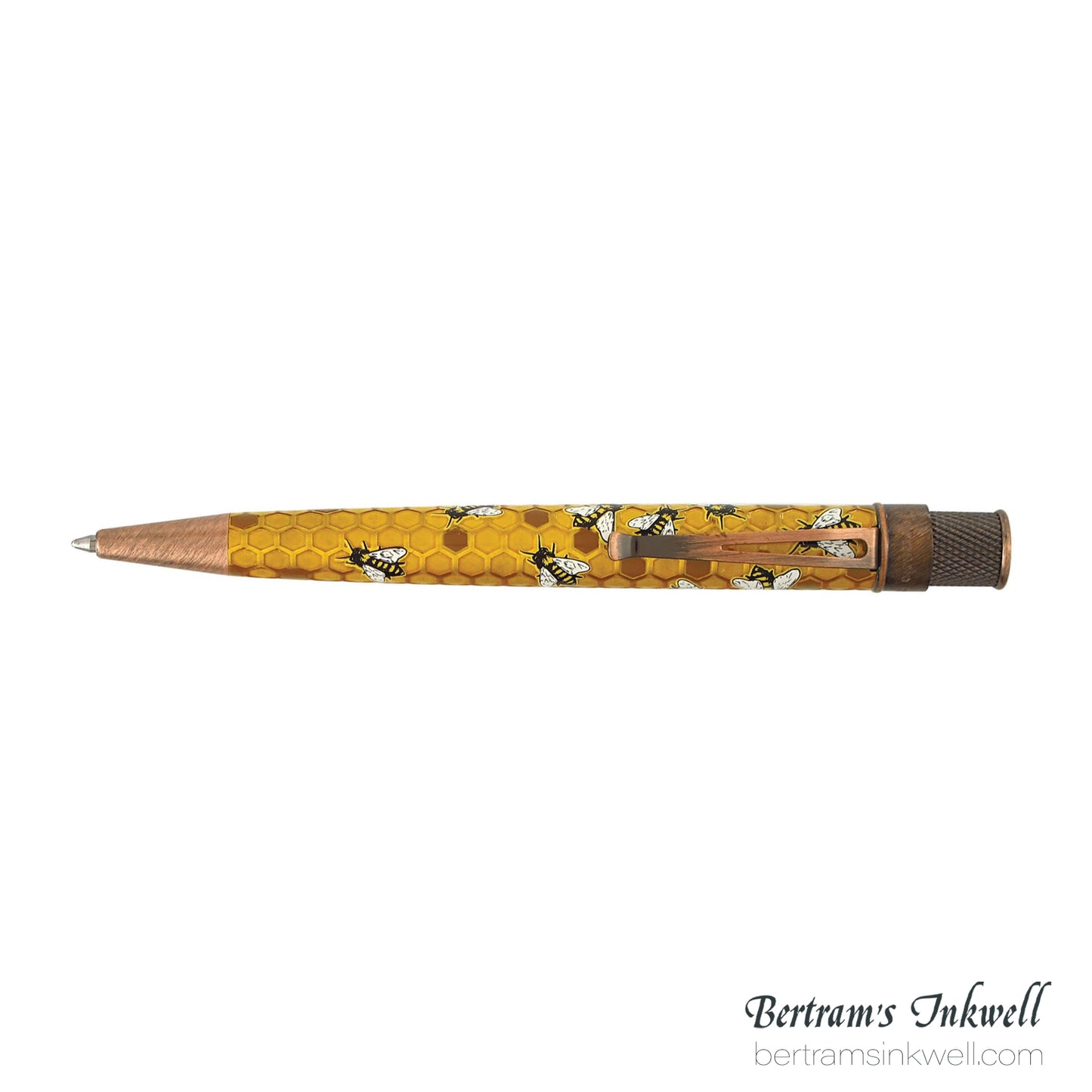 Retro 51 Tornado Rescue Buzz Honeybee Retractable Rollerball