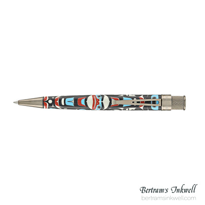 Retro 51 Tornado Smithsonian Raven Steals The Sun Retractable Rollerball