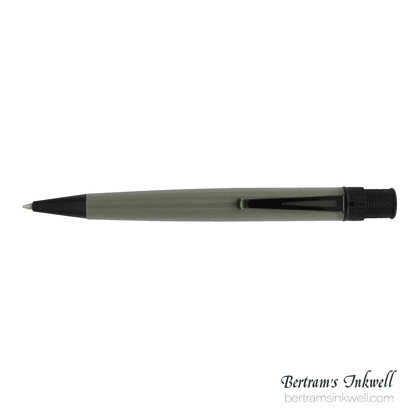 Retro 51 Tornado Stealth Lacquer Nardo Gray Retractable Rollerball