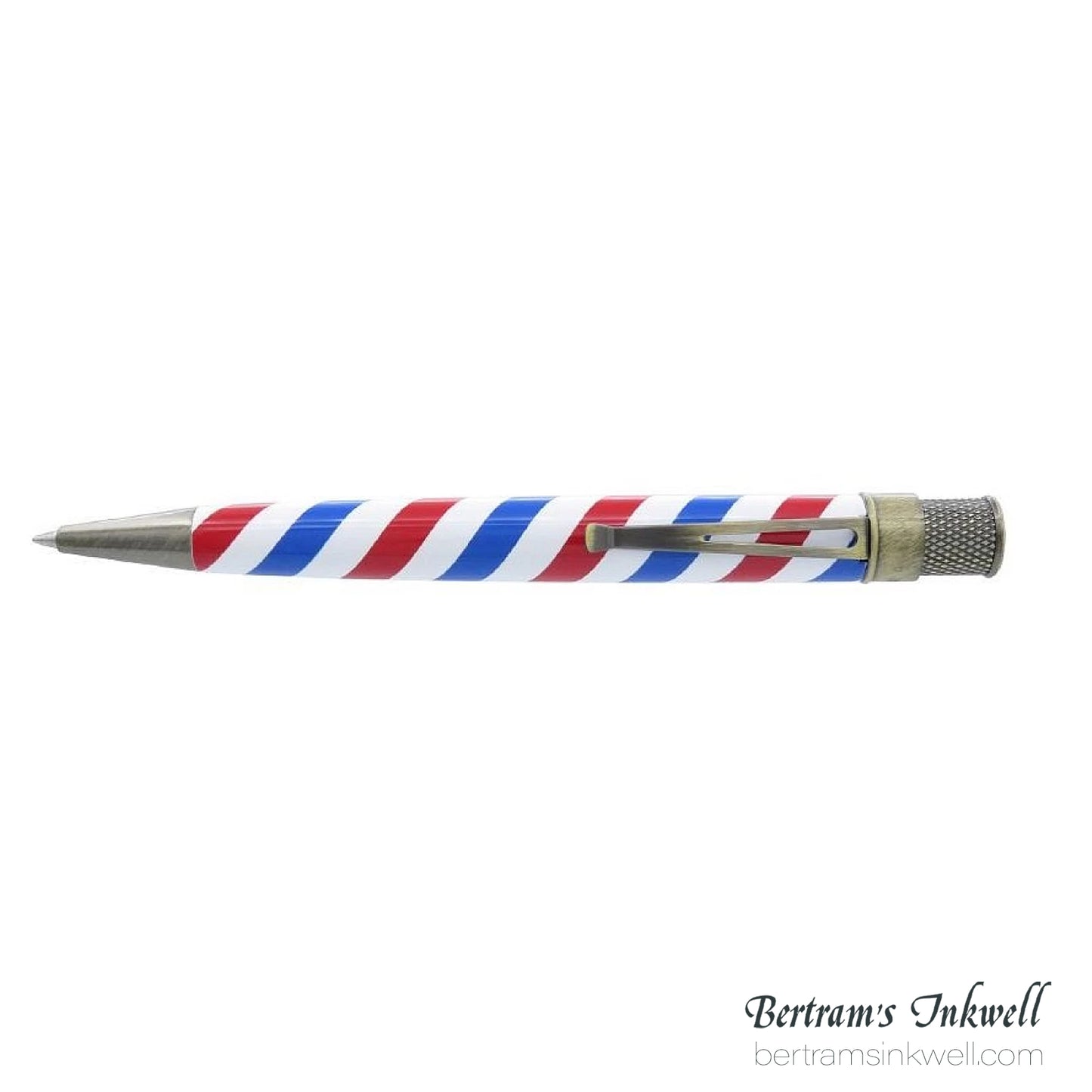 Retro 51 Tornado Vintage Metalsmith Brutus Retractable Rollerball
