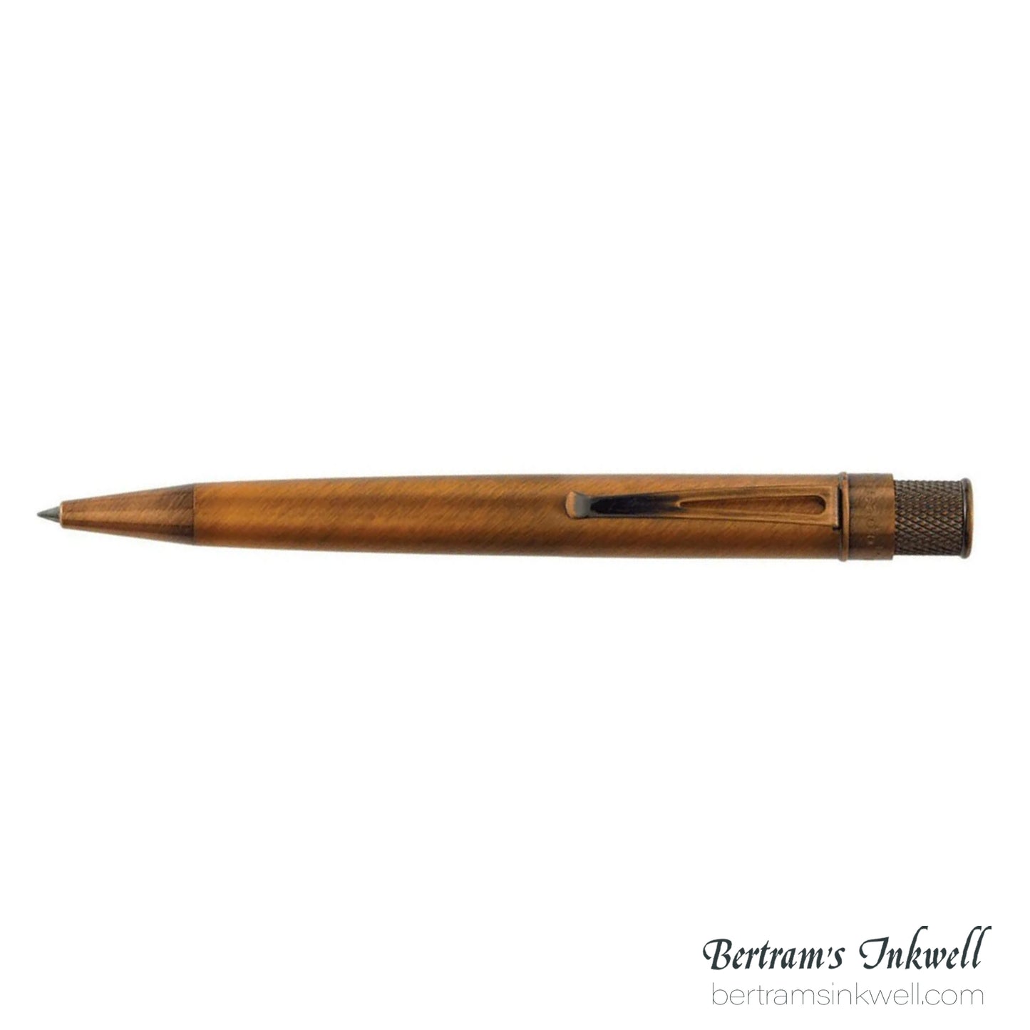Retro 51 Tornado Vintage Metalsmith Lincoln Antique Copper Retractable Rollerball