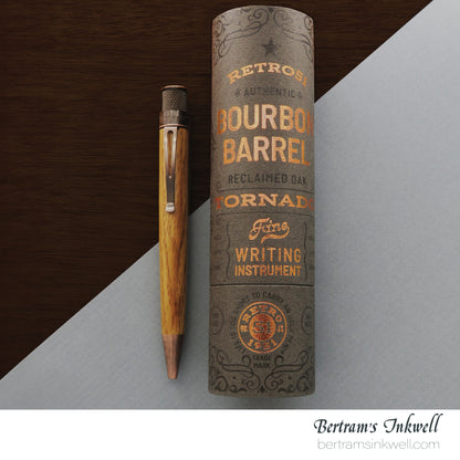 Retro 51 Tornado™ Woodworks - Bourbon Barrel Rollerball