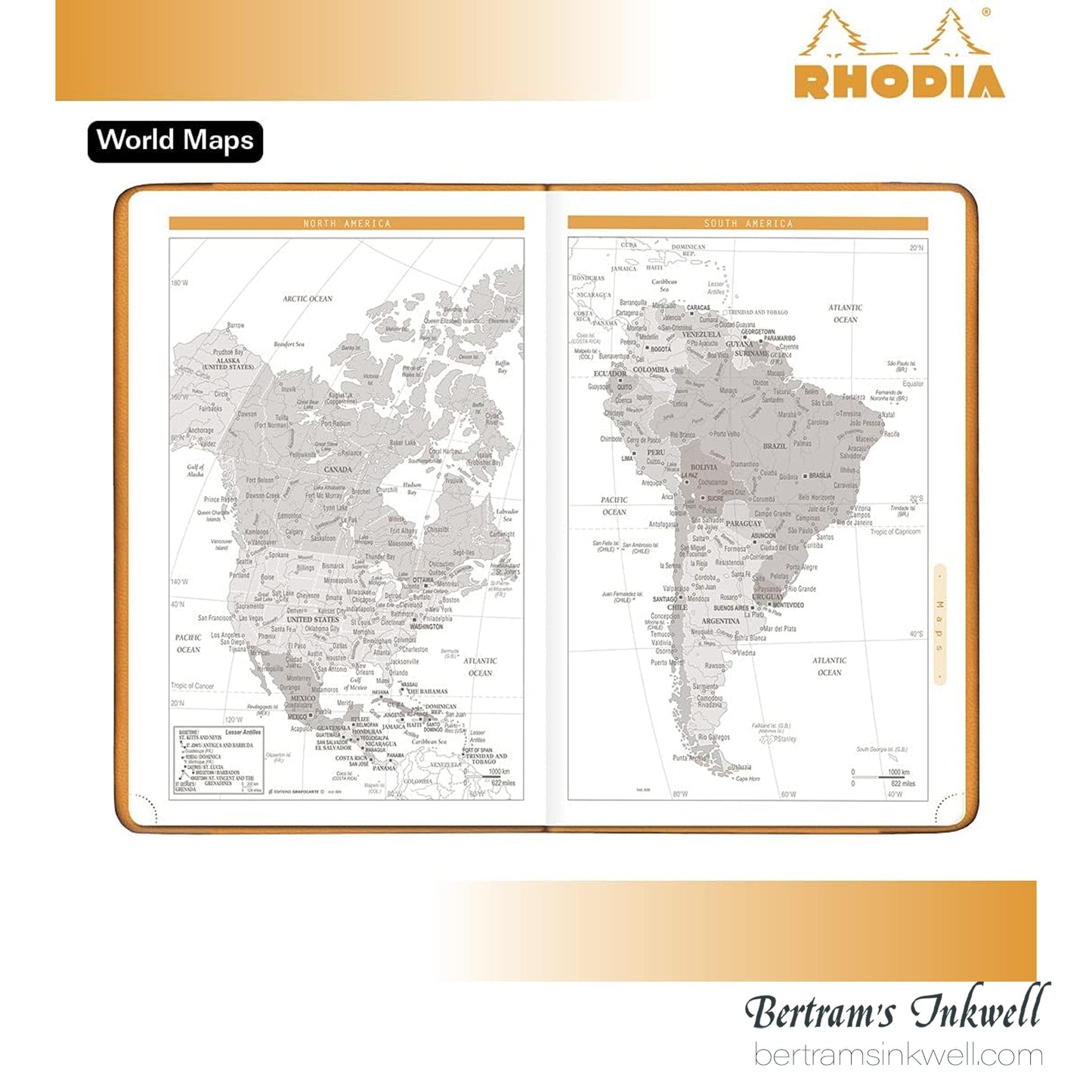Rhodia 2026 Webplanner Notebook - Black cover