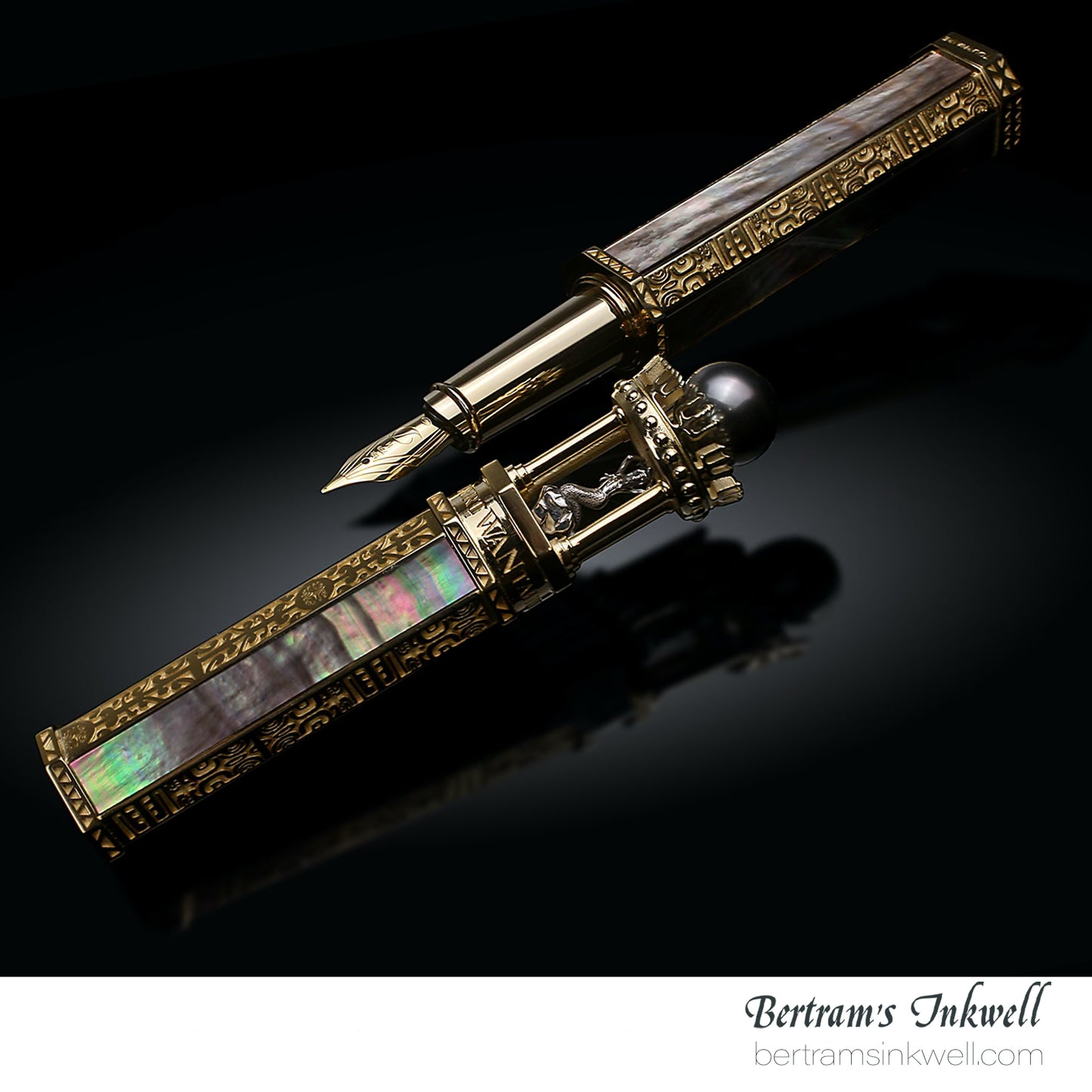 S.T. Dupont Haute Creation King Of Pearl Exclusive Limited Edition Fountain Pen 241192, 2014