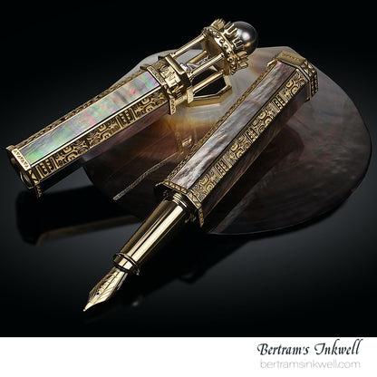 S.T. Dupont Haute Creation King Of Pearl Exclusive Limited Edition Fountain Pen 241192, 2014