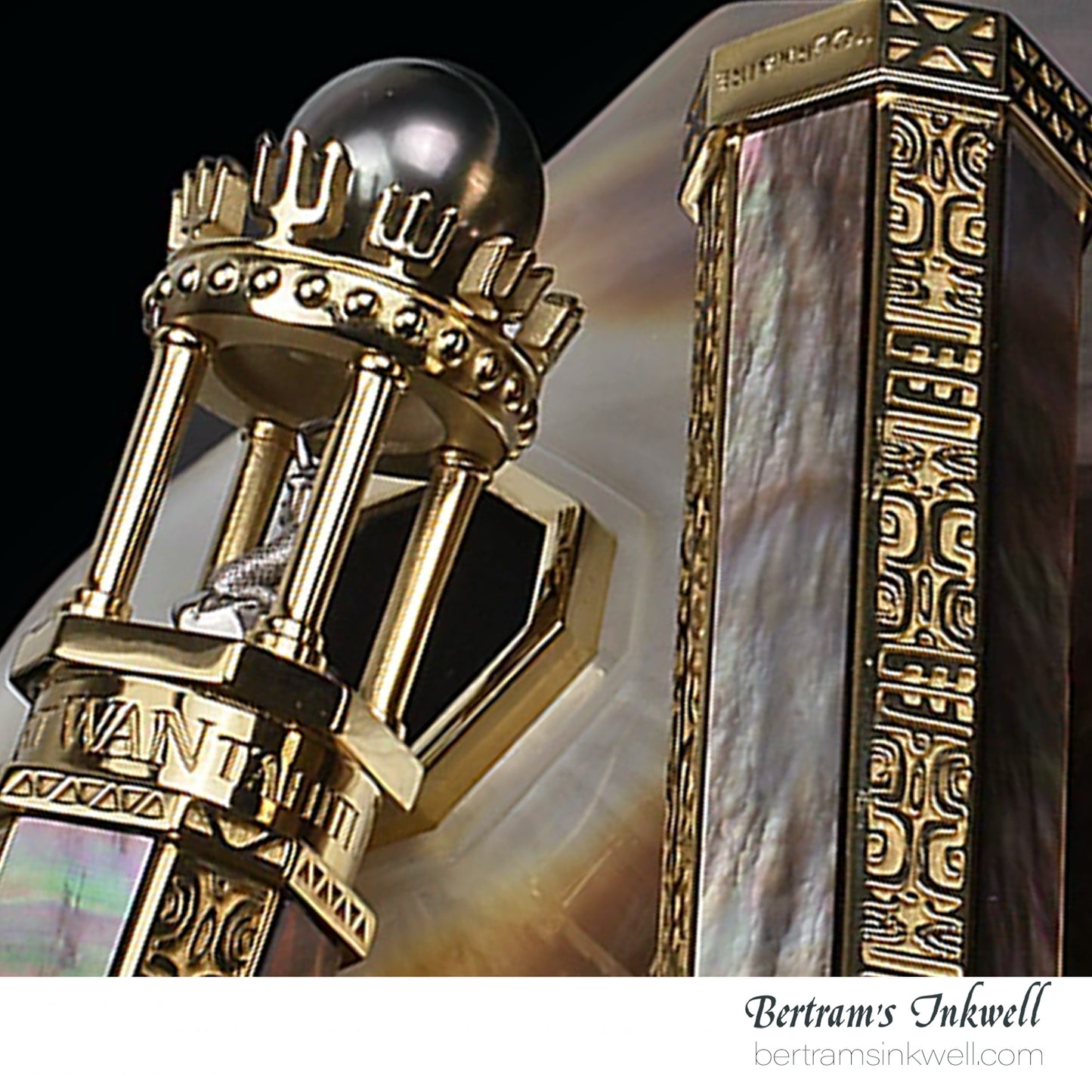 S.T. Dupont Haute Creation King Of Pearl Exclusive Limited Edition Fountain Pen 241192, 2014