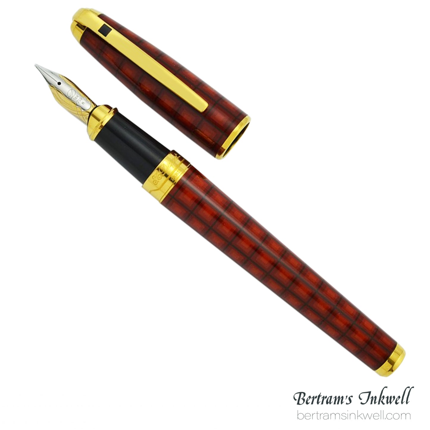 S.T. Dupont Olympio Large Vertigo Fountain Pen 480500, 1996