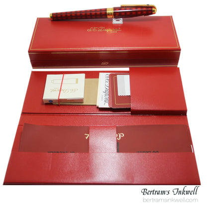 S.T. Dupont Olympio Large Vertigo Fountain Pen 480500, 1996