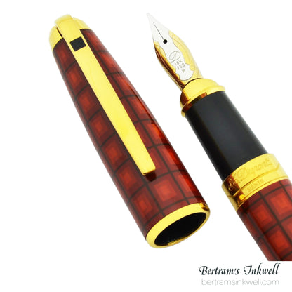 S.T. Dupont Olympio Large Vertigo Fountain Pen 480500, 1996