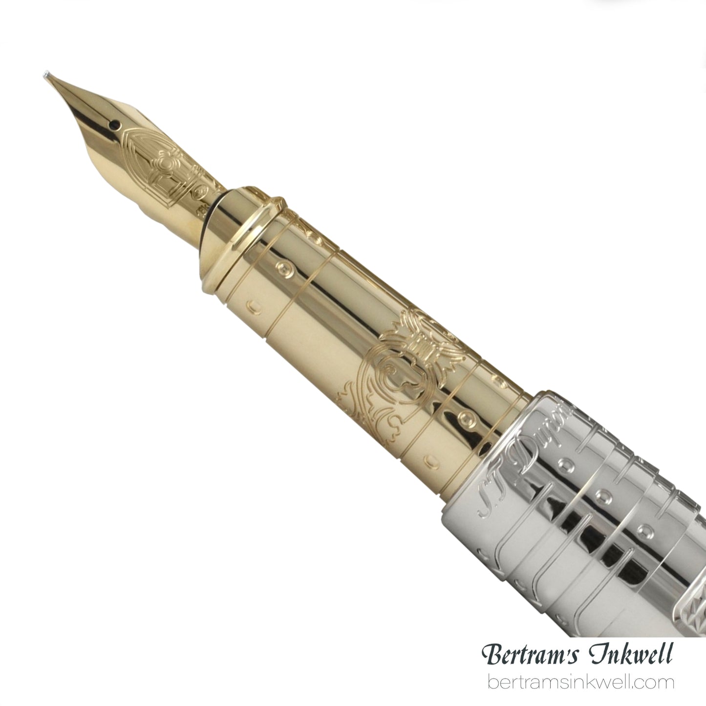 S.T. DUPONT White Knight Prestige Limited Edition Fountain Pen 242030, 2014