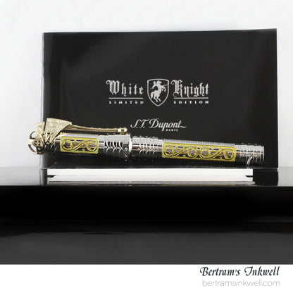 S.T. DUPONT White Knight Prestige Limited Edition Fountain Pen 242030, 2014