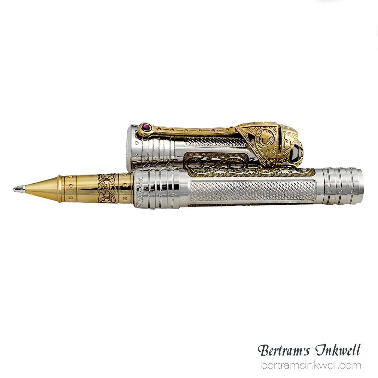 S.T. DUPONT White Knight Prestige Limited Edition Rollerball Pen 242030, 2014