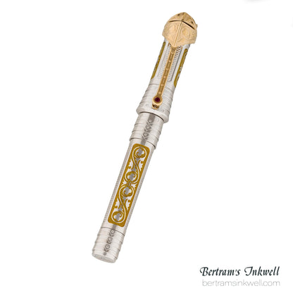S.T. DUPONT White Knight Prestige Limited Edition Rollerball Pen 242030, 2014