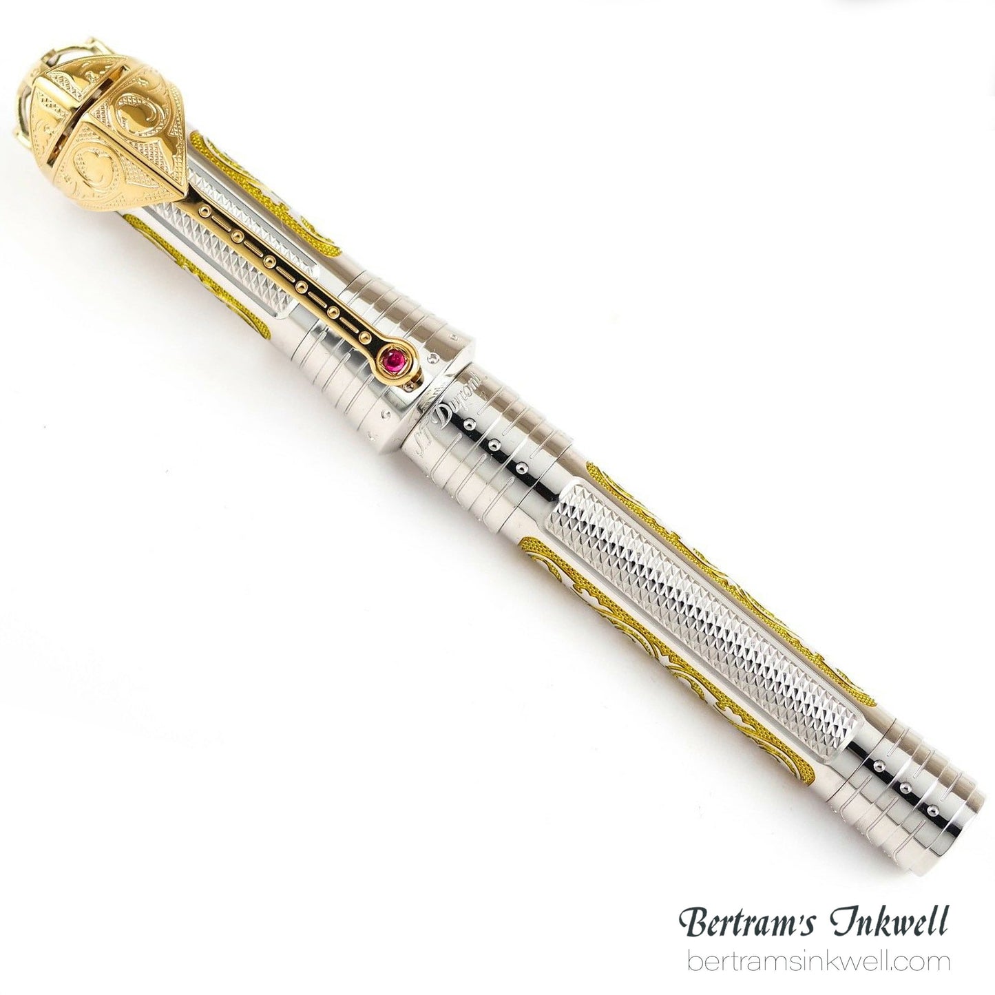 S.T. DUPONT White Knight Prestige Limited Edition Rollerball Pen 242030, 2014