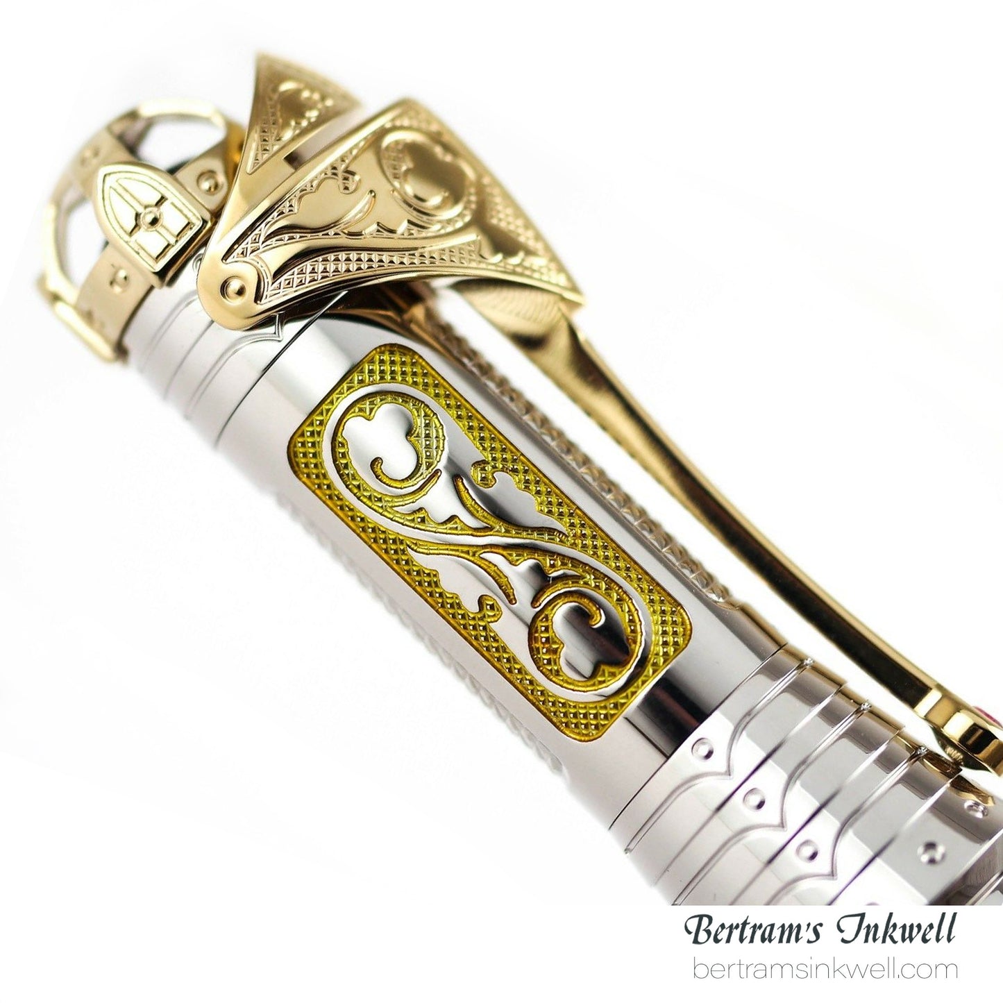 S.T. DUPONT White Knight Prestige Limited Edition Rollerball Pen 242030, 2014