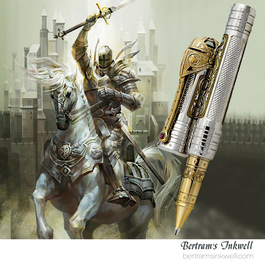 S.T. DUPONT White Knight Prestige Limited Edition Rollerball Pen 242030, 2014