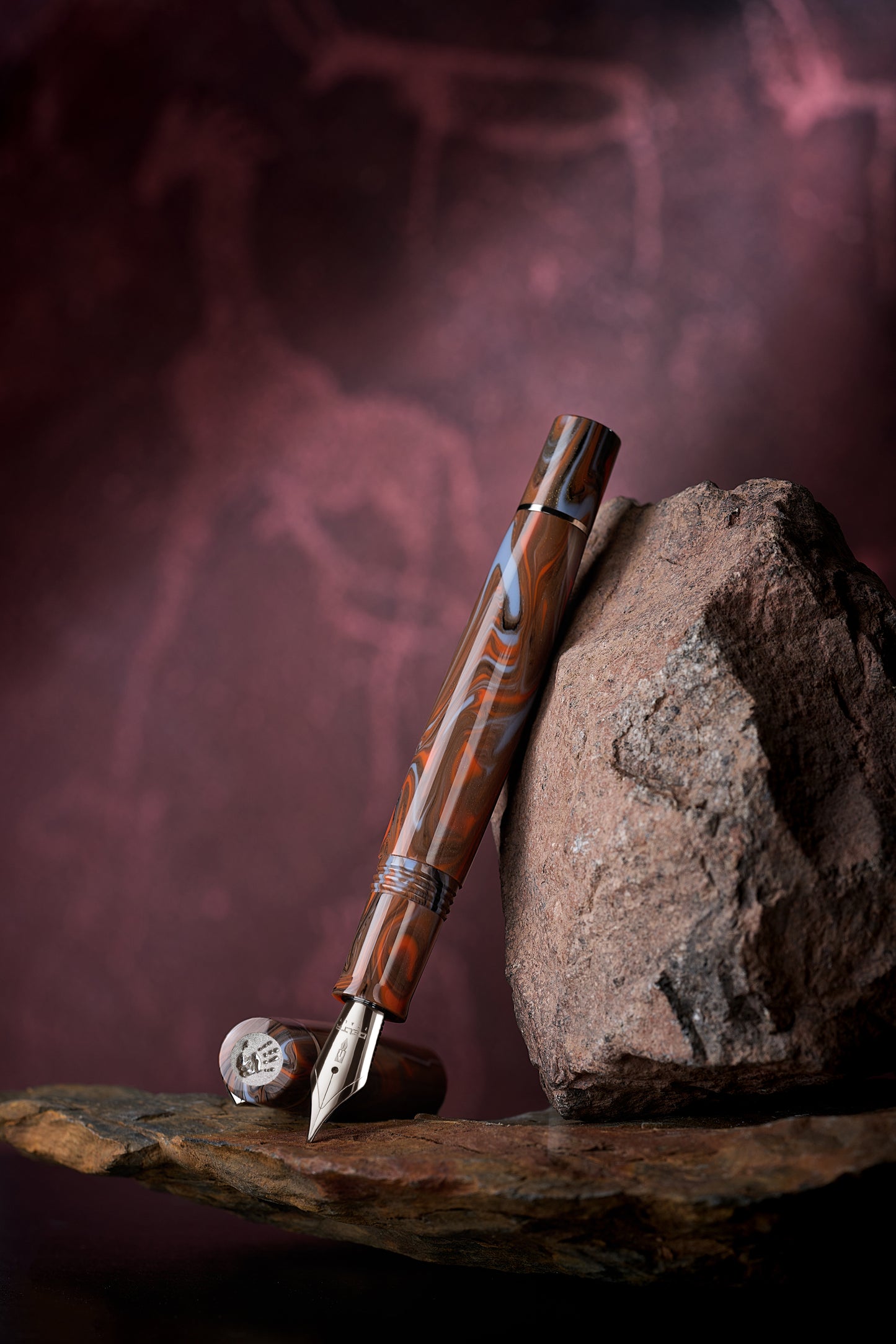 Delta Signs Of Time Art Edition Cave Painting Fountain Pen