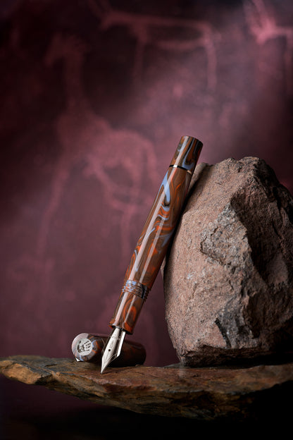 Delta Signs Of Time Art Edition Cave Painting Fountain Pen