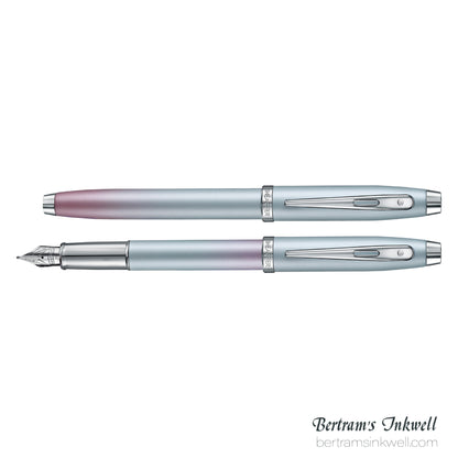 Sheaffer 100 Expressions Blue Pink Fountain Pen