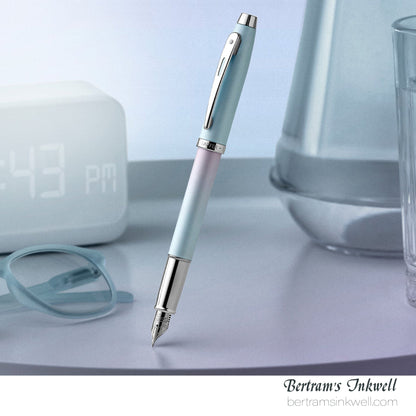 Sheaffer 100 Expressions Blue Pink Fountain Pen