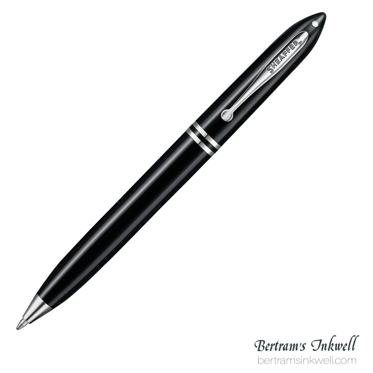 Sheaffer Balance III E892 Glossy Black & Chrome Trim Ballpoint