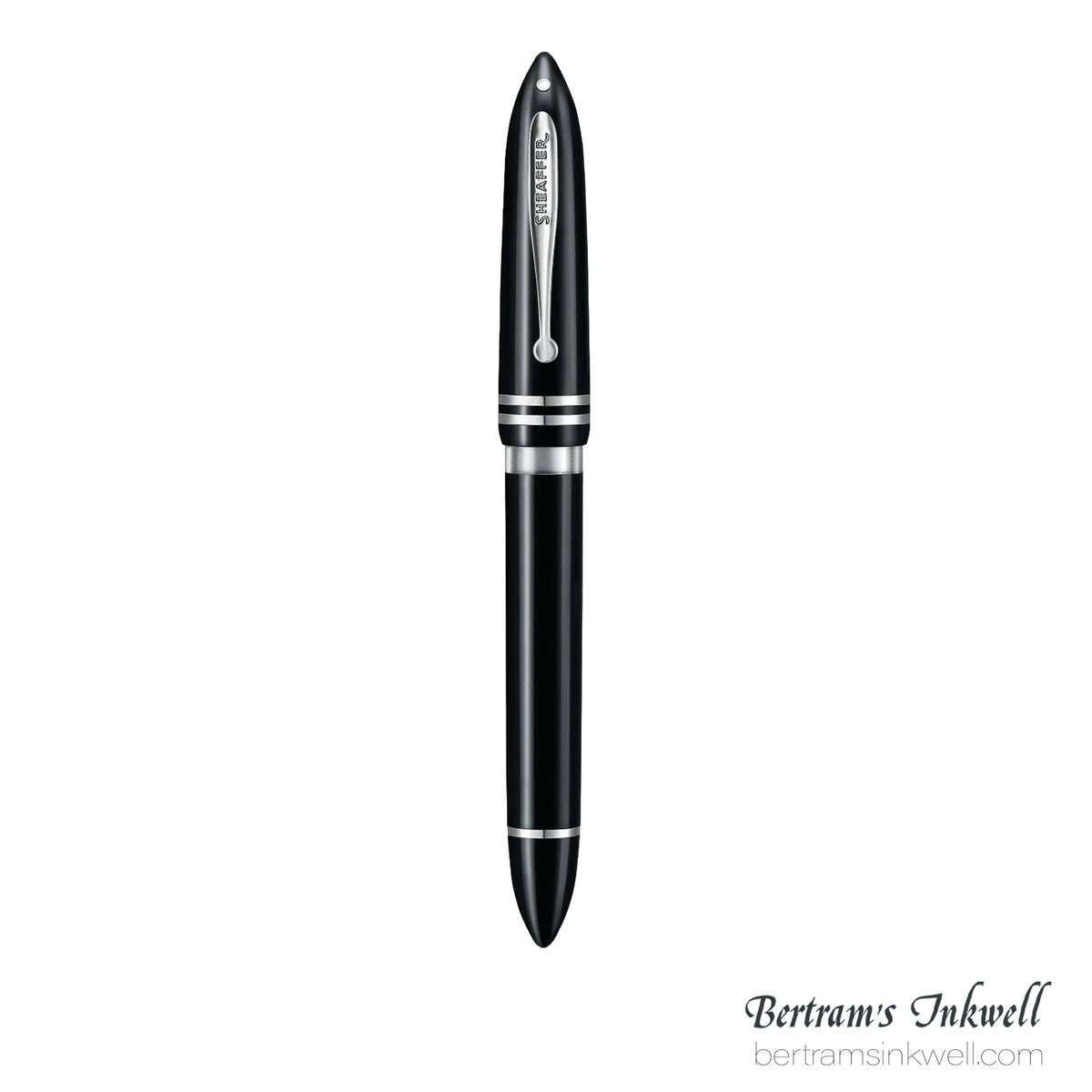 Sheaffer Balance III E892 Glossy Black & Chrome Trim Fountain Pen